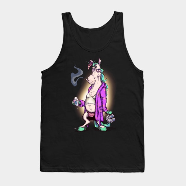 Dontgiveafukacorn Tank Top by LVBart